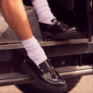 MEN'S ZEV LOAFER AND SOCKS BUNDLE