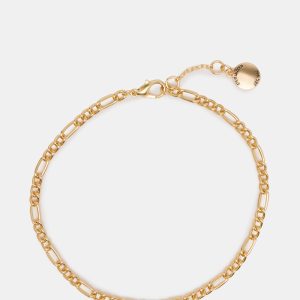 FIGARO CHAIN ANKLET GOLD