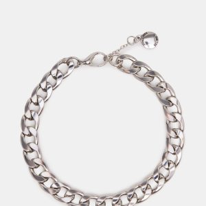 LINK CHAIN ANKLET SILVER
