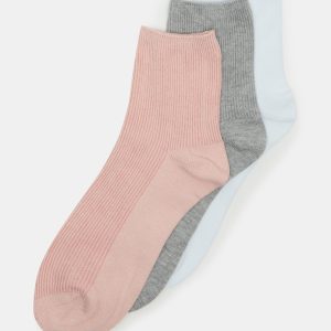 3 PACK ANKLET SOCKS