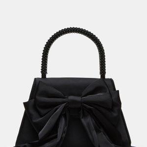 COSETTE BAG BLACK SATIN