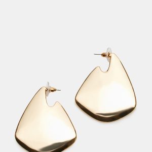 GEOMETRIC EARRINGS GOLD