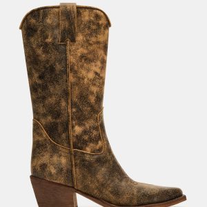 ALBANY BROWN DISTRESSED