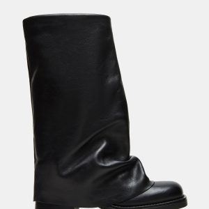 BENTON BLACK LEATHER