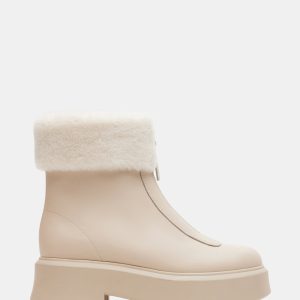 JONES FAUX FUR BONE LEATHER