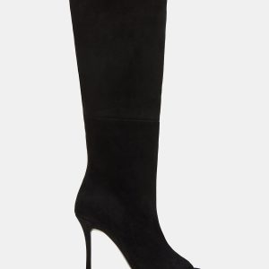 PEGGIE BLACK SUEDE