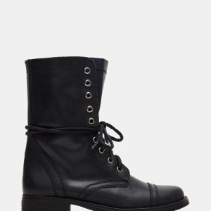 TROOPA3.0 BLACK LEATHER